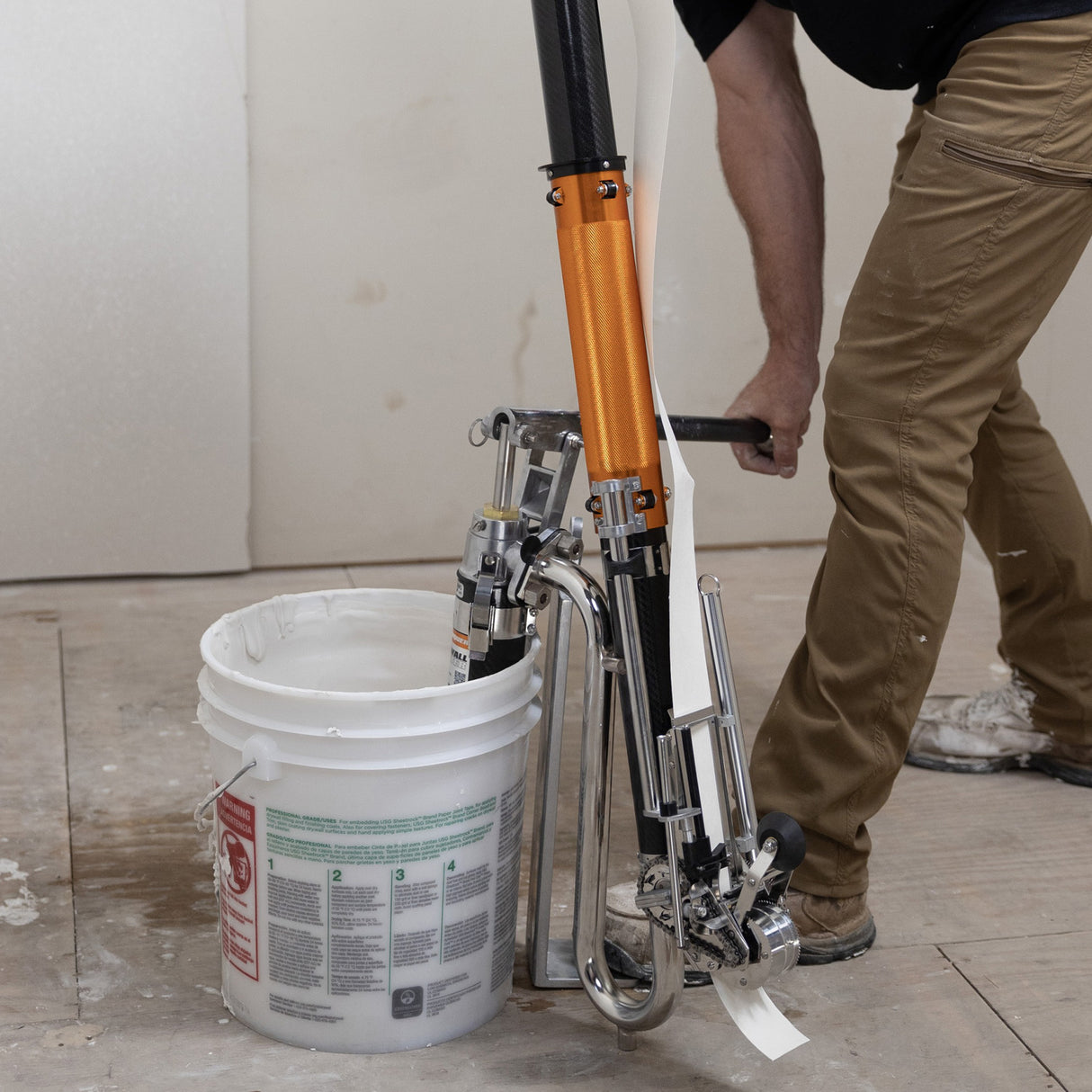 Drywall Master Commander Carbon Fiber Automatic Taper