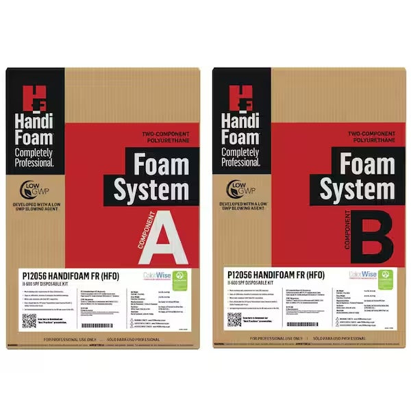 HandiFoam HFO FR Low-Pressure Spray Polyurethane Foam (SPF) w/15' Hose Kit