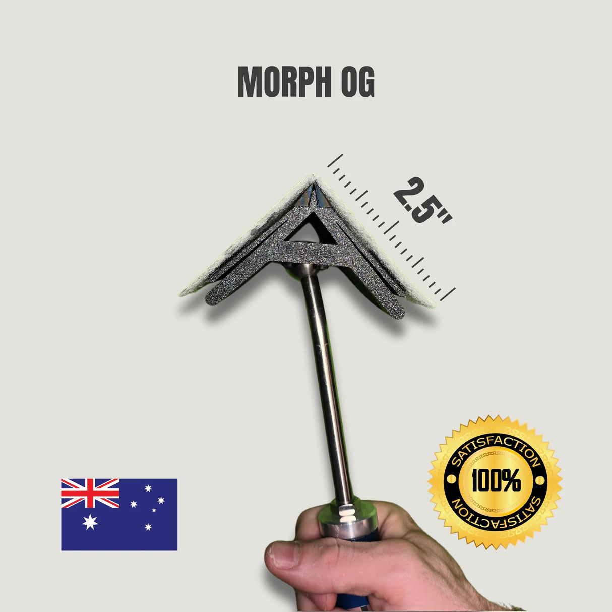 Tête de ponceuse d'angle Morph OG - 2,5"