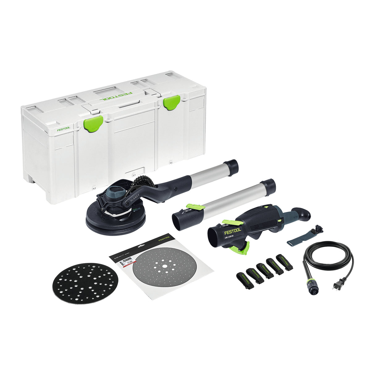 Lijadora de paneles de yeso Festool Planex 2.0 LHS 225 EQI-Plus
