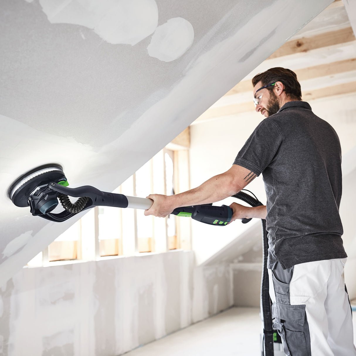 Lijadora de paneles de yeso Festool Planex 2.0 LHS 225 EQI-Plus