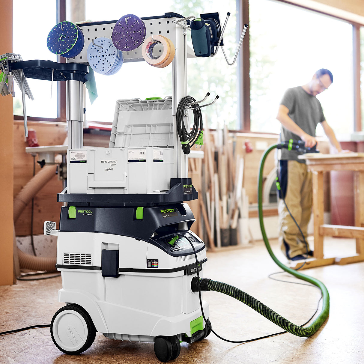 Aspirateur Festool avec Autoclean CT 36 EI AC HEPA