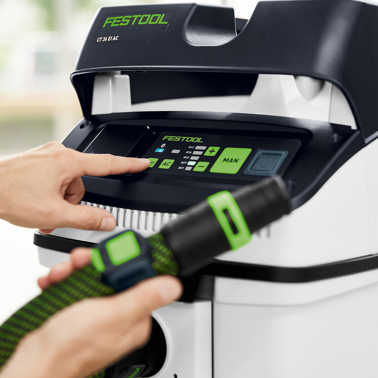 Aspirateur Festool avec Autoclean CT 36 EI AC HEPA