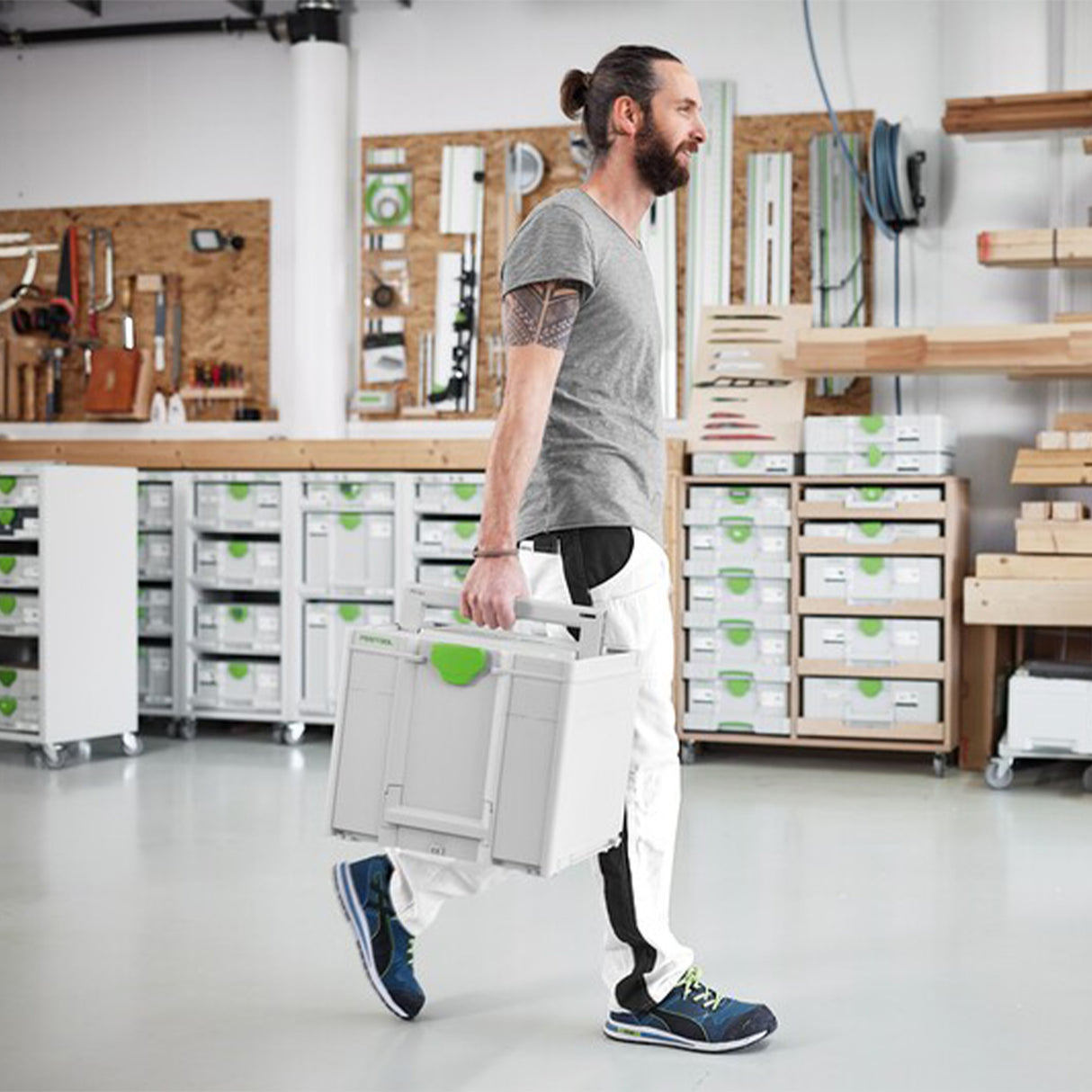 Festool 578281 9" Abrasives Systainer Granat Sanding Discs D225 GR SYS