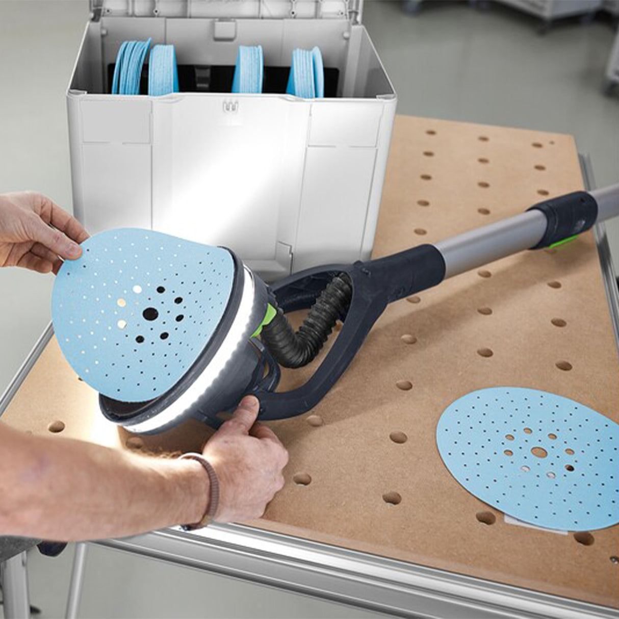 Festool 578281 9" Abrasives Systainer Granat Sanding Discs D225 GR SYS