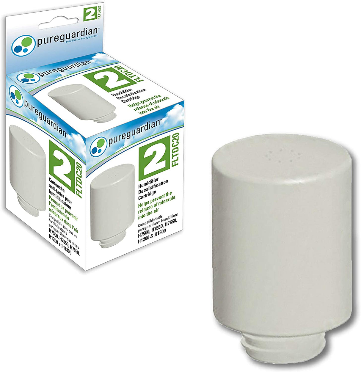 Filtro desmineralizador para humidificador PureGuardian FLTDC20 n.° 2