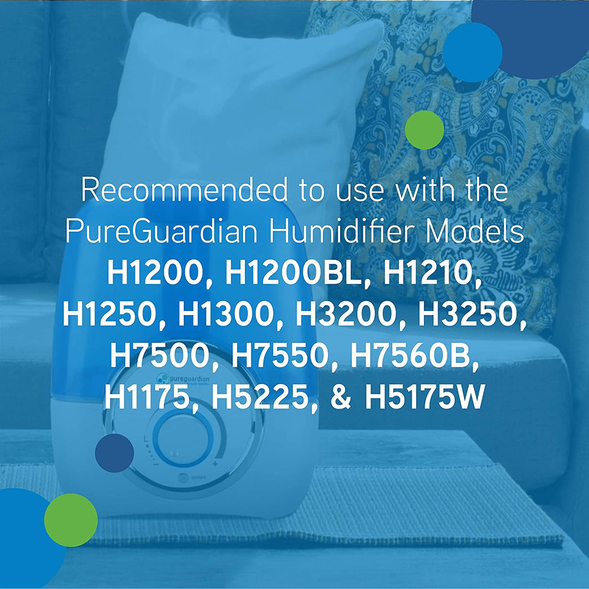 Filtro desmineralizador para humidificador PureGuardian FLTDC20 n.° 2