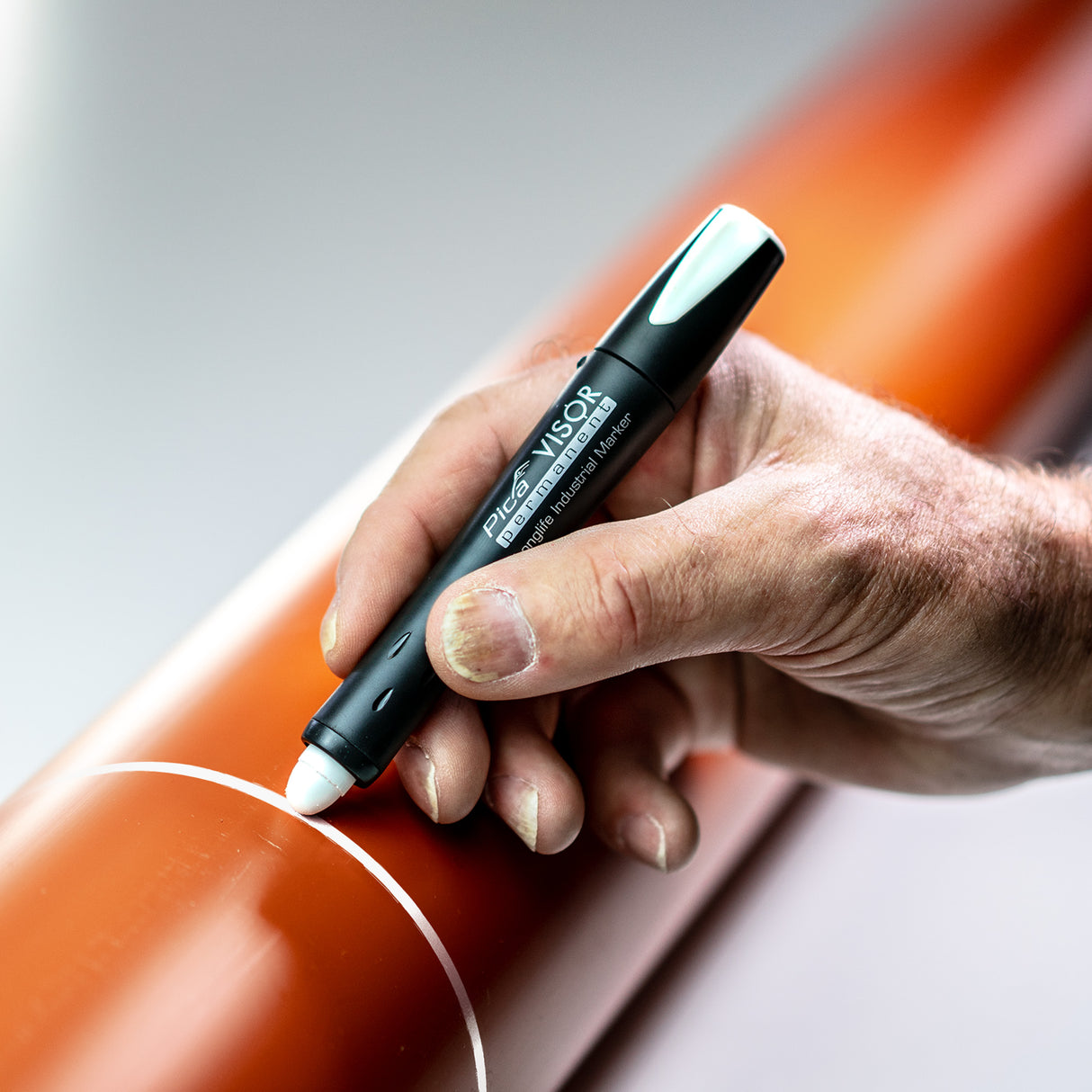 Pica Visor Permanent Building Crayon Marker