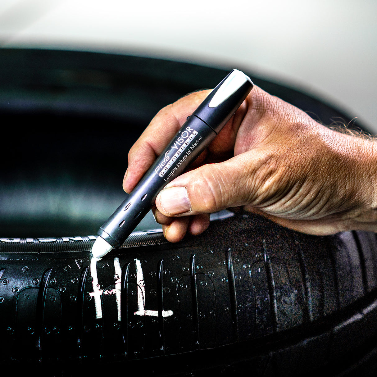 Pica Visor Permanent Building Crayon Marker