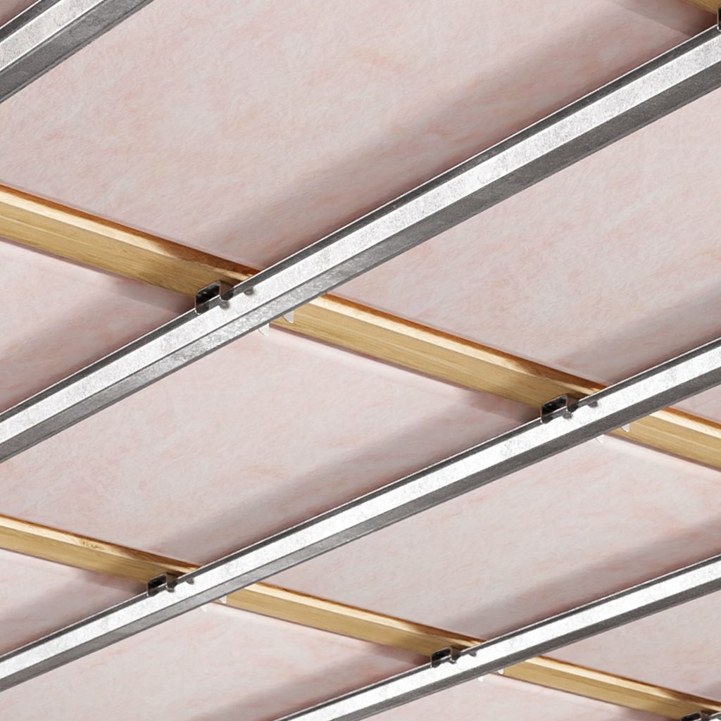 Clip de profilé de fourrure métallique Resilmount A237