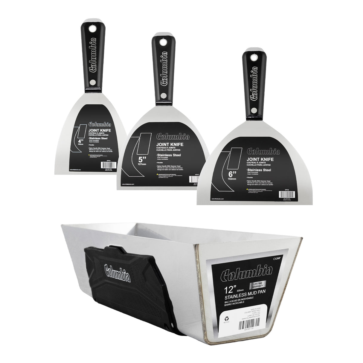 Columbia Basic Finishing Set with Bonus Hand Tool Set