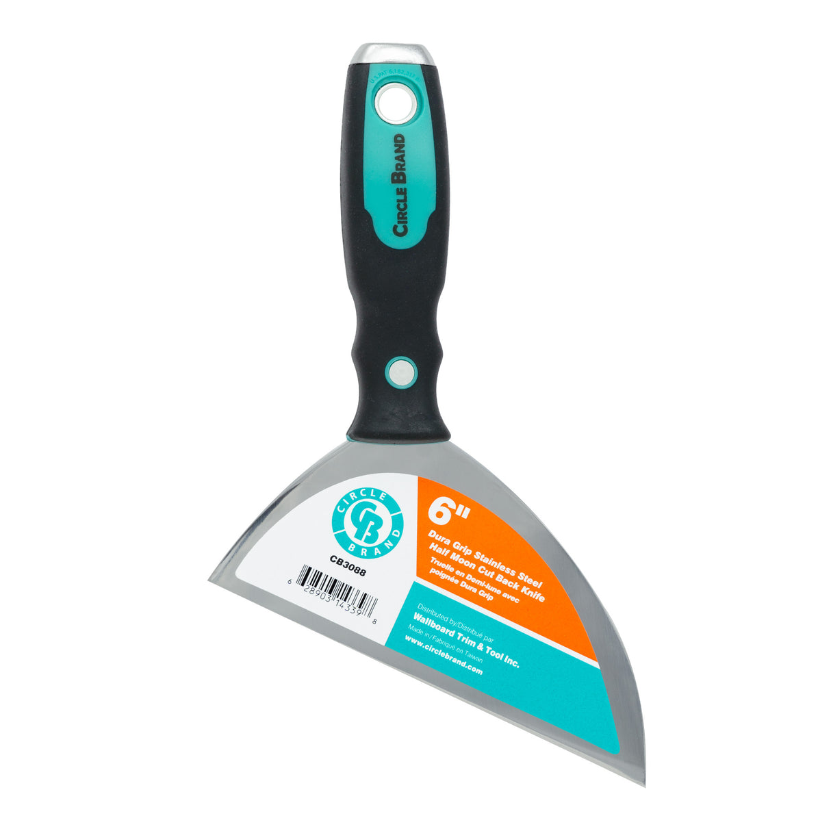 Circle Brand 6" Half Moon Cut-Back Knife