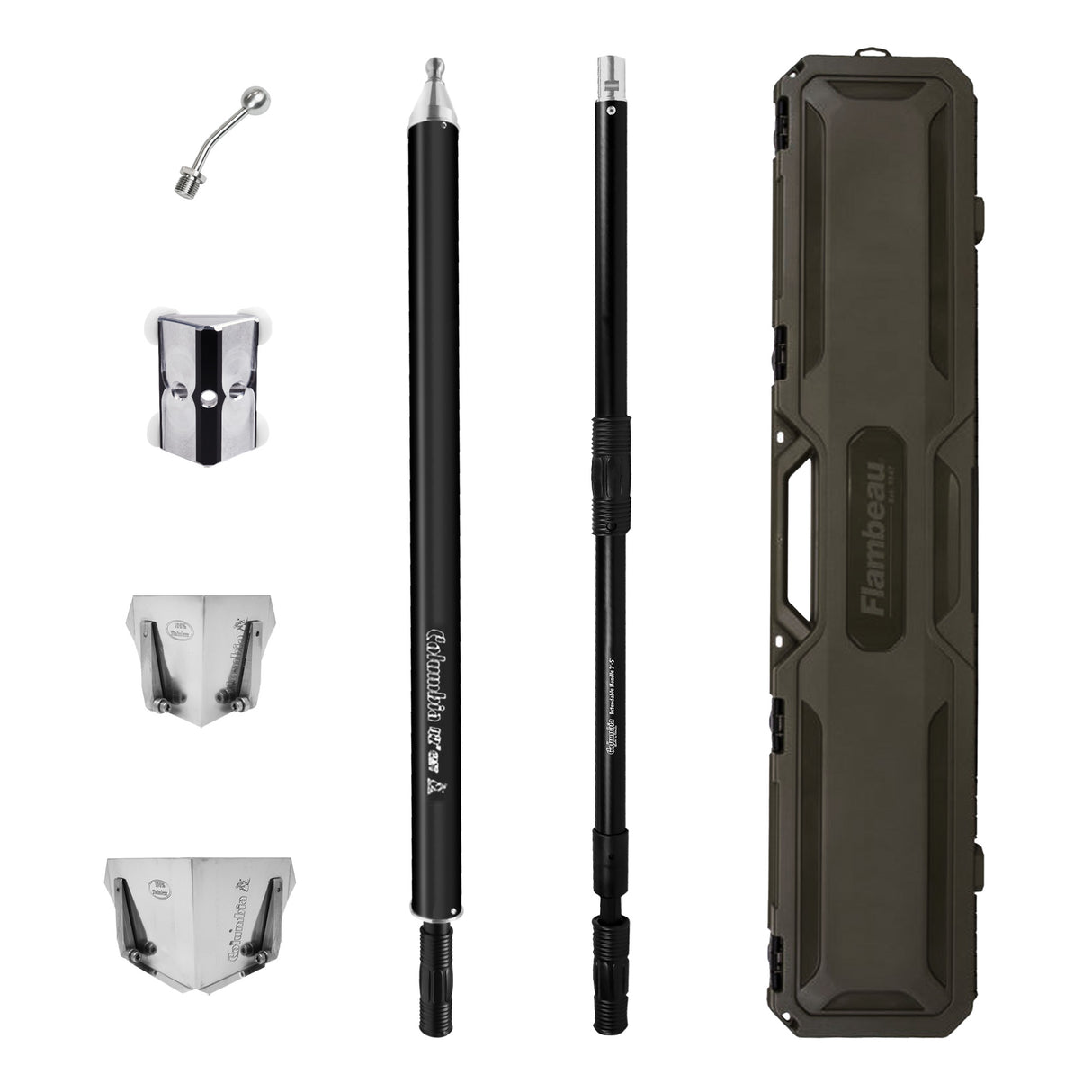 Juego de herramientas de encintado semiautomático de inicio Columbia con estuche compacto