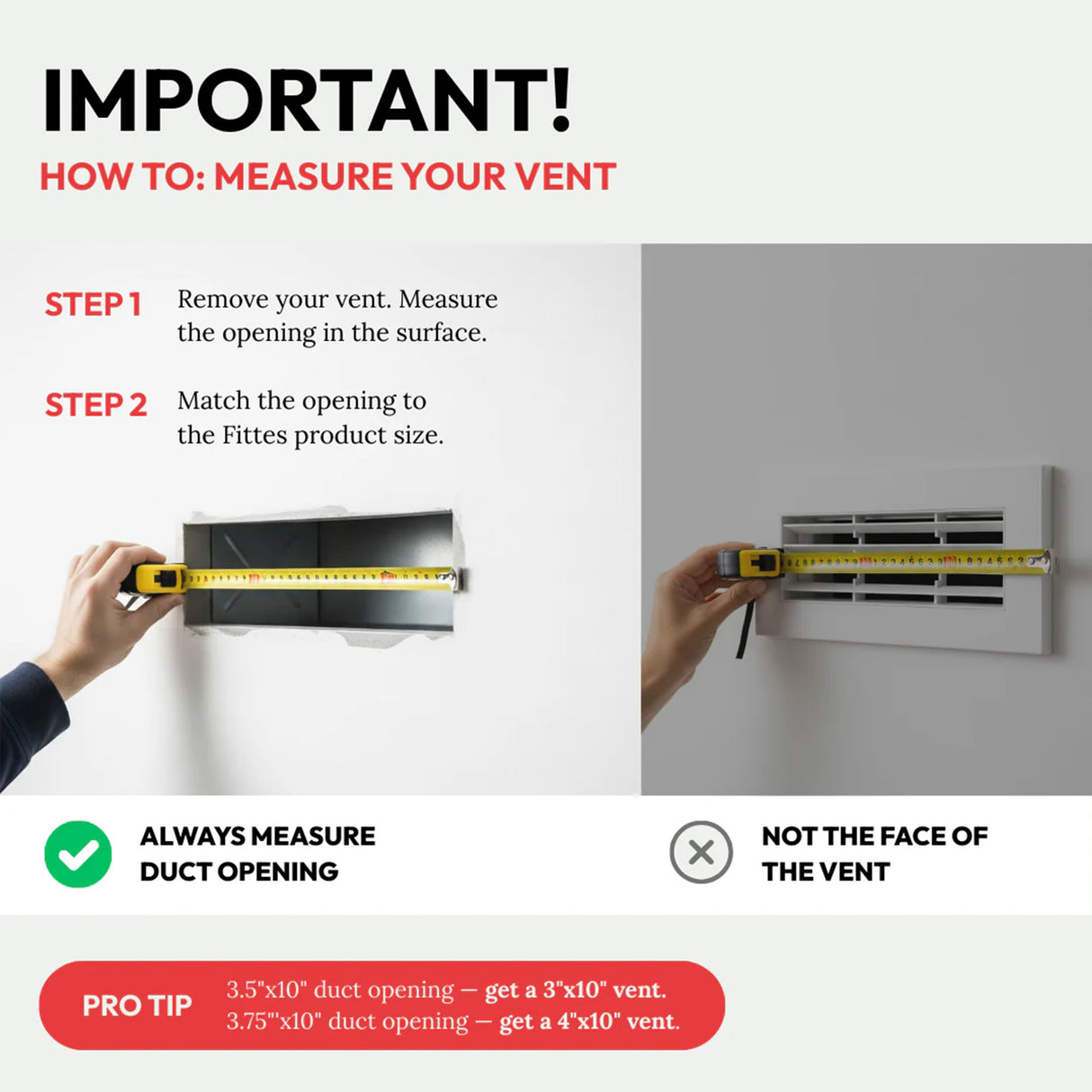 Aria Lite+ Framed High Performance Wall Return