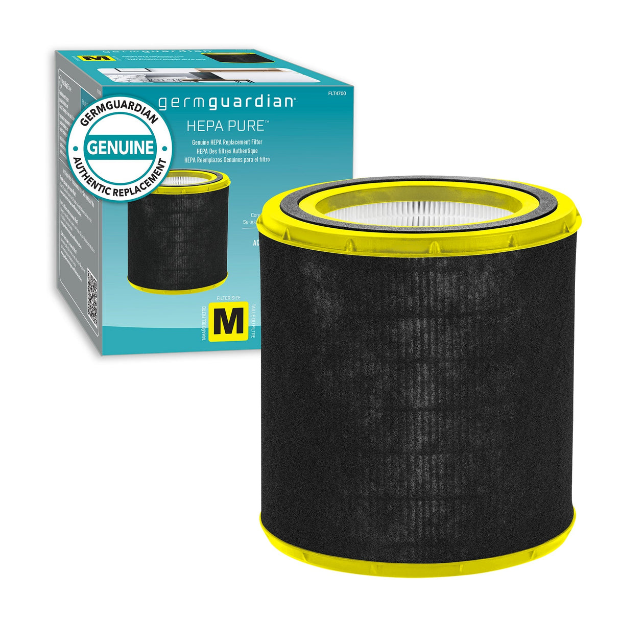 Filtro de repuesto para purificador de aire GENUINE GermGuardian FLT4700 True HEPA M