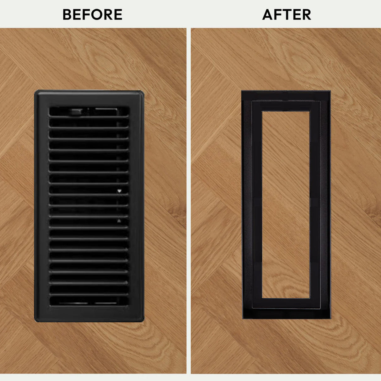 Ventilación de piso con marco de alto rendimiento Aria Lite+