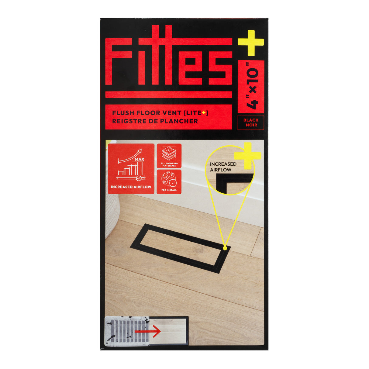 Aria Lite+ High Performance Flush Floor Vent