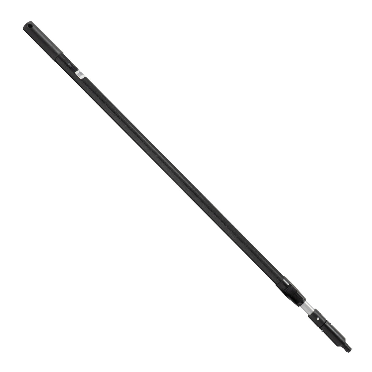 5 ft to 8 ft Columbia Fiberglass Smoothing Blade Extension Handle made of aluminum with an outer black finish