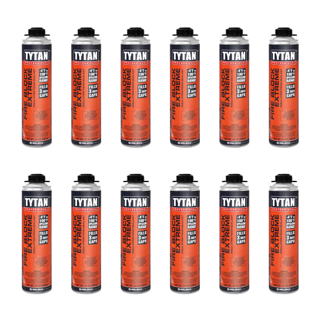 Tytan Fire Block Extreme Type-V Expanding Insulating Spray Foam (24 oz.)