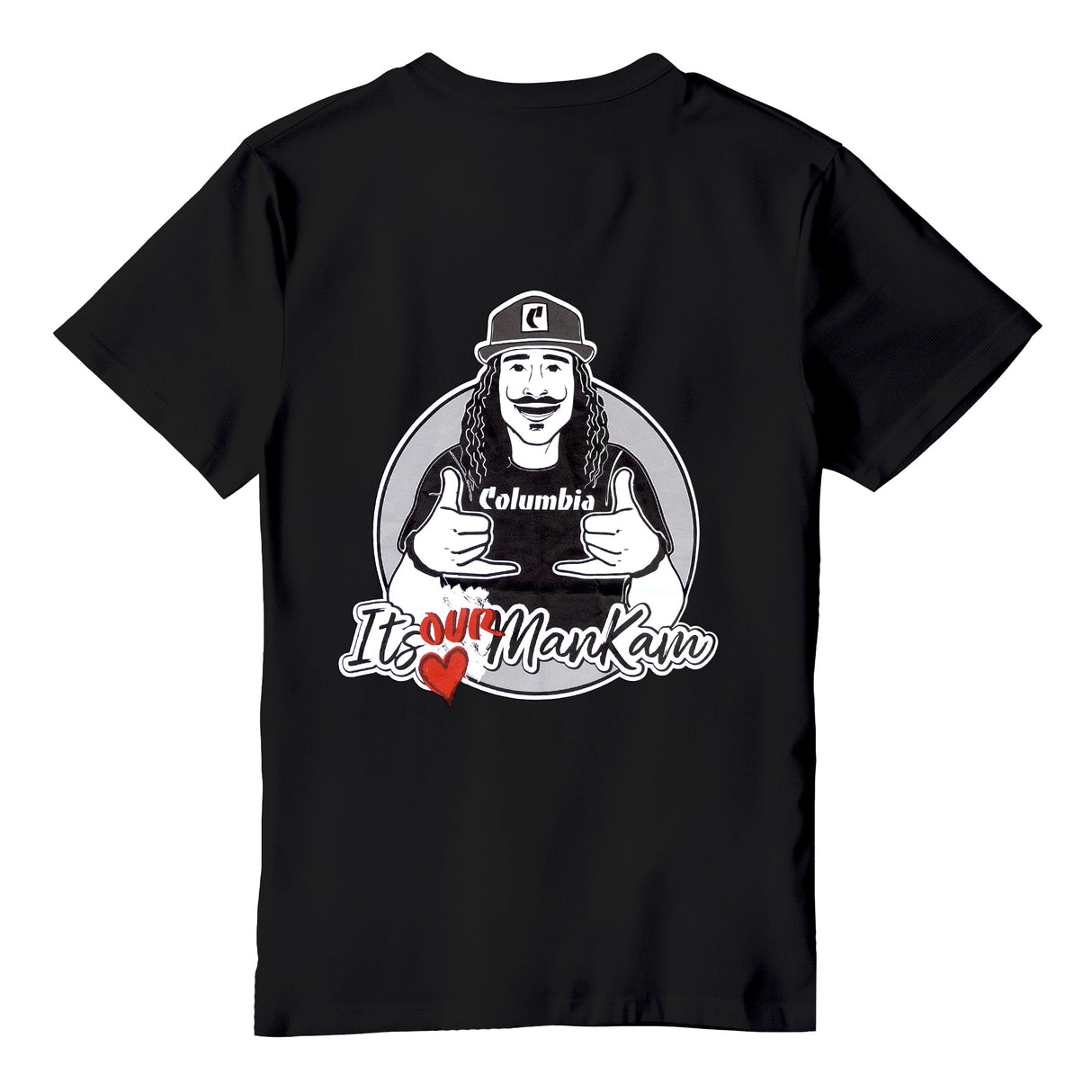 Columbia ItsOurManKam Black T-Shirt Only