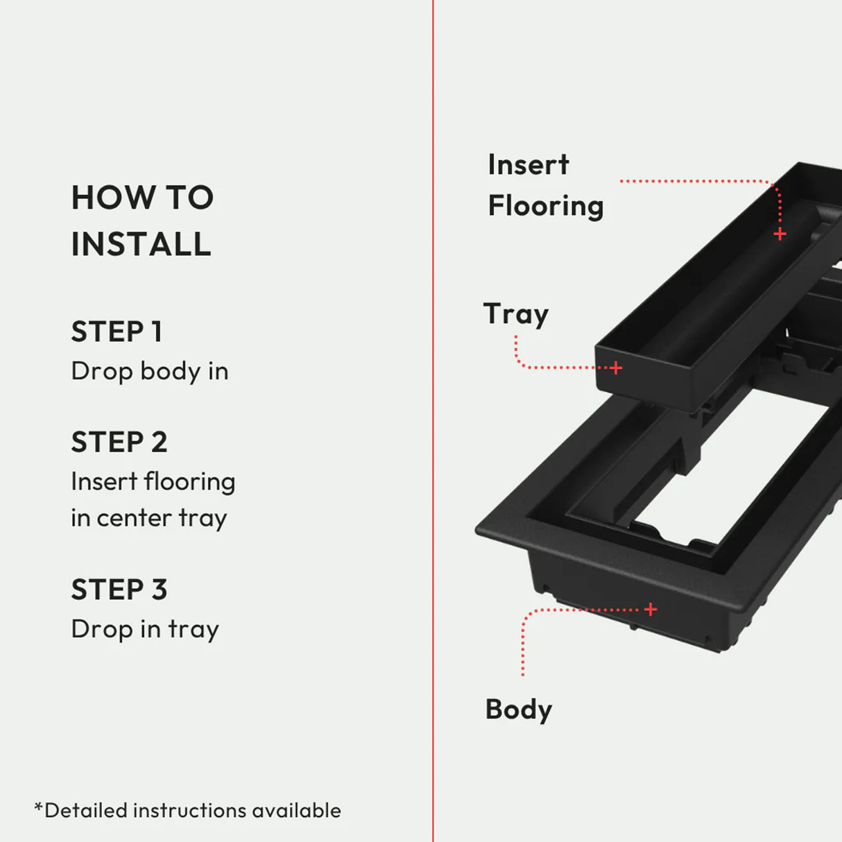 Aria Lite+ High Performance Flush Floor Vent