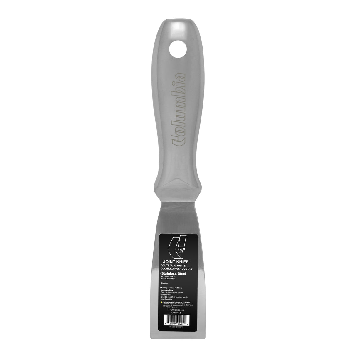 Columbia One Piece Stainless Steel Putty Knives