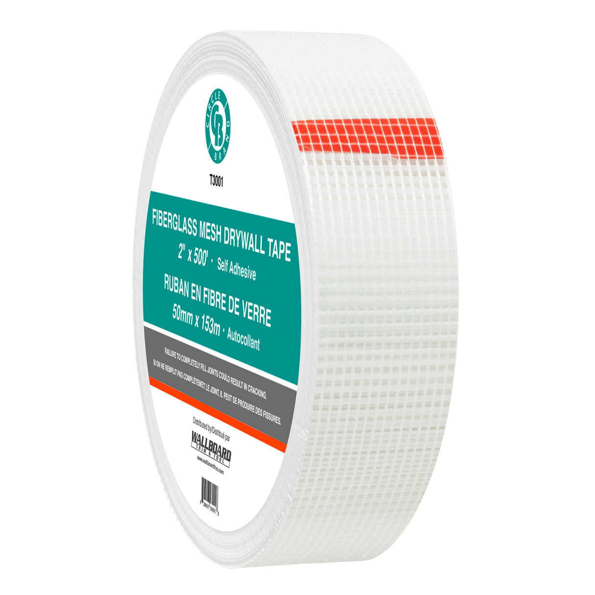 Circle Brand 2" Fiberglass Mesh Tape