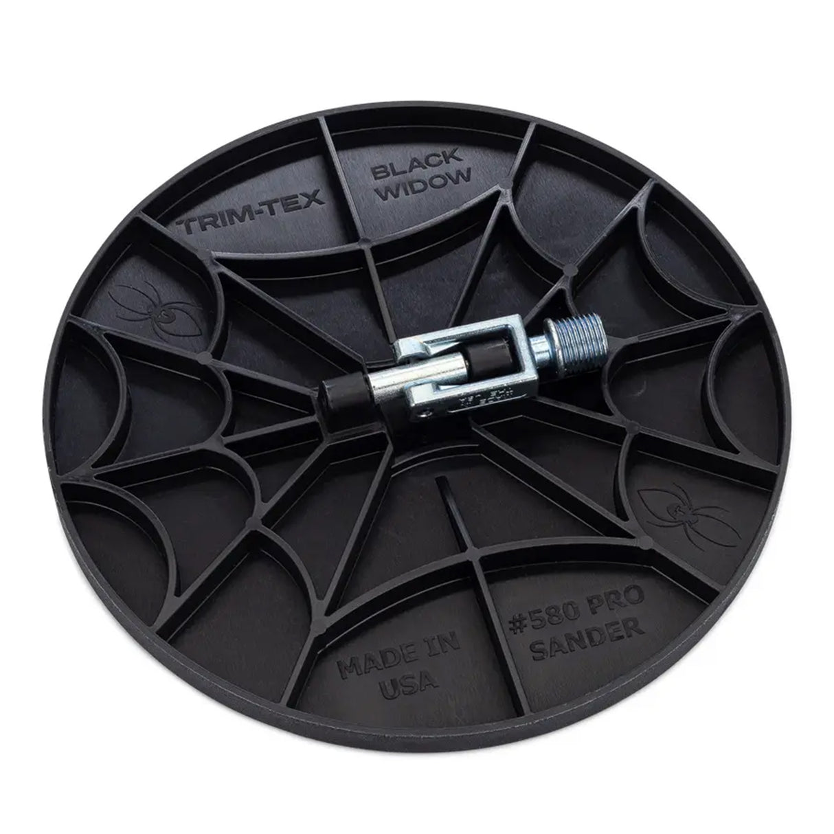Ponceuse ronde professionnelle Trim-Tex Black Widow Web Spinner 9"