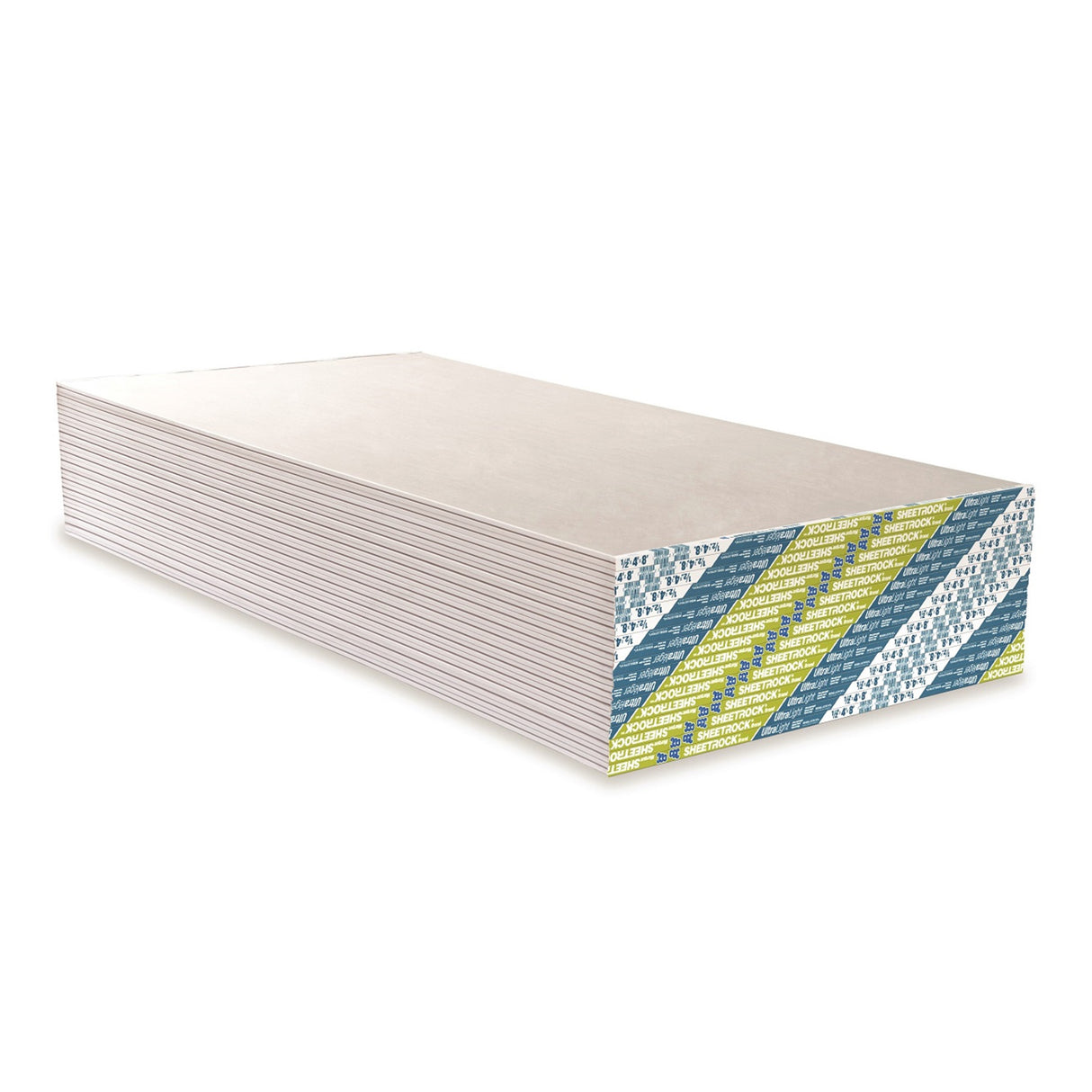 Cloison sèche ultralégère de marque CGC Sheetrock® - 1/2 po