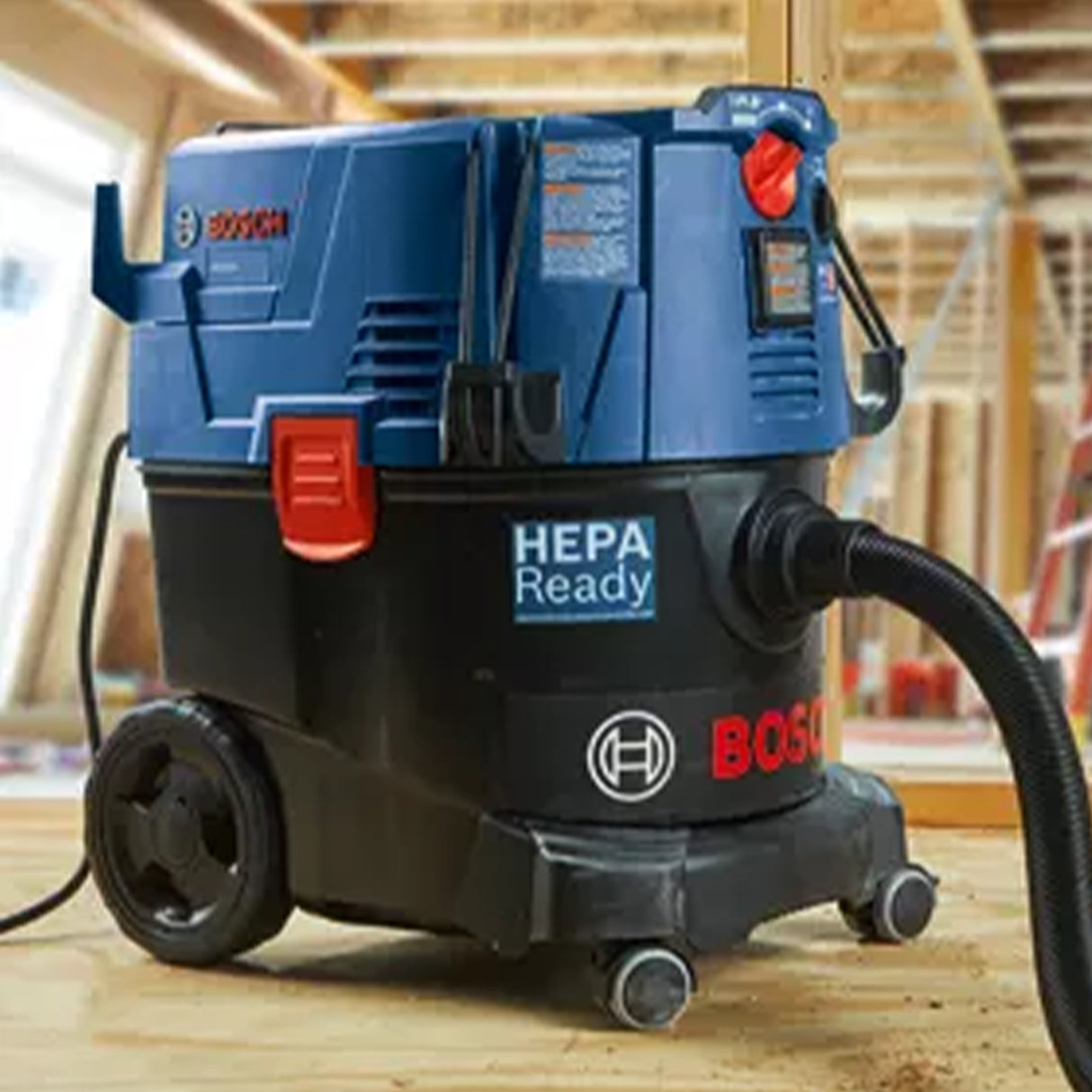 Bosch VAC090AH 9 Gallon Auto Filter Clean HEPA Dust Extractor