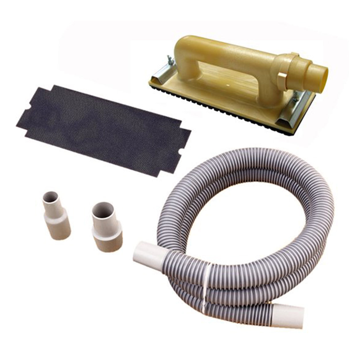 Ensemble de ponçage sous vide à main Richard Vac avec ponceuse manuelle à tuyau