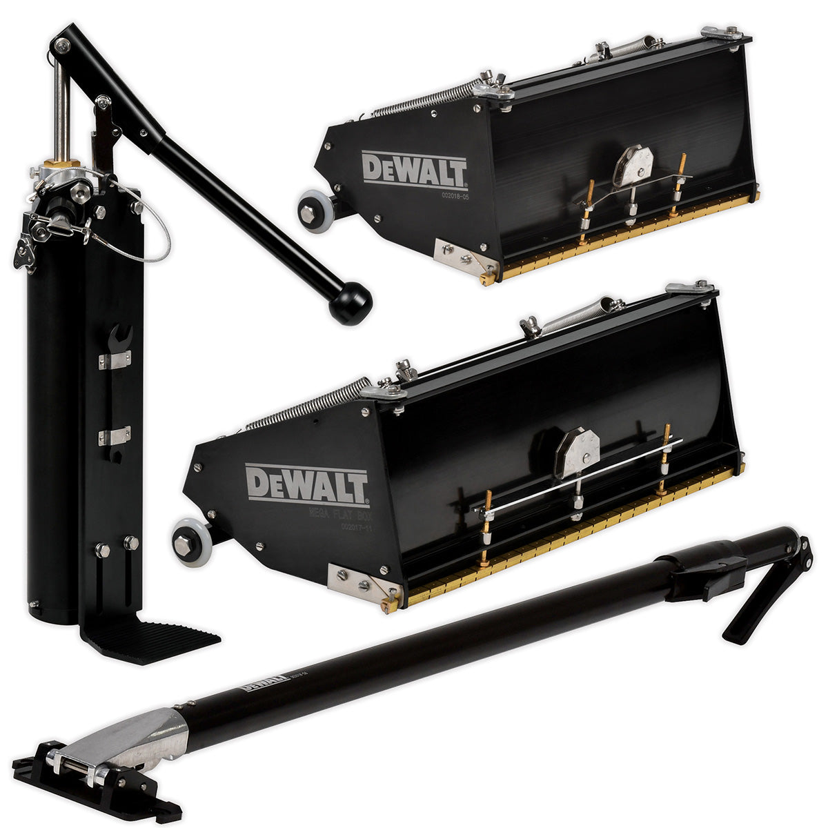 DeWalt MEGA Flat Box Combo avec poignée d'extension 2-615