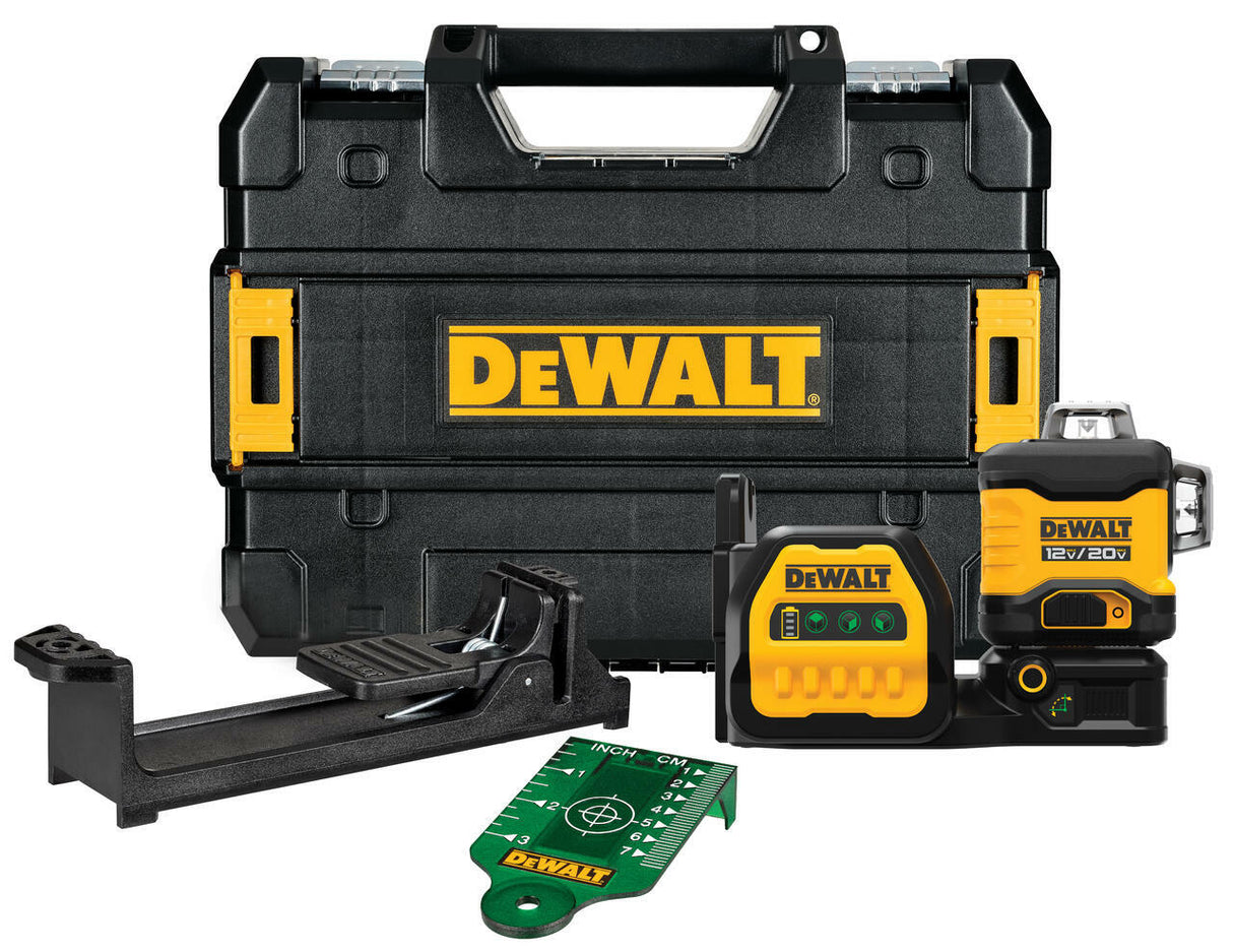 DeWalt Laser à ligne verte 20 V MAX 3 x 360 DCLE34030GB (outil uniquement)