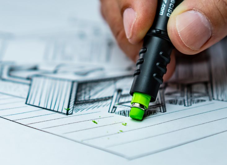 Pica Fine Dry Longlife Automatic Pencil 0.9