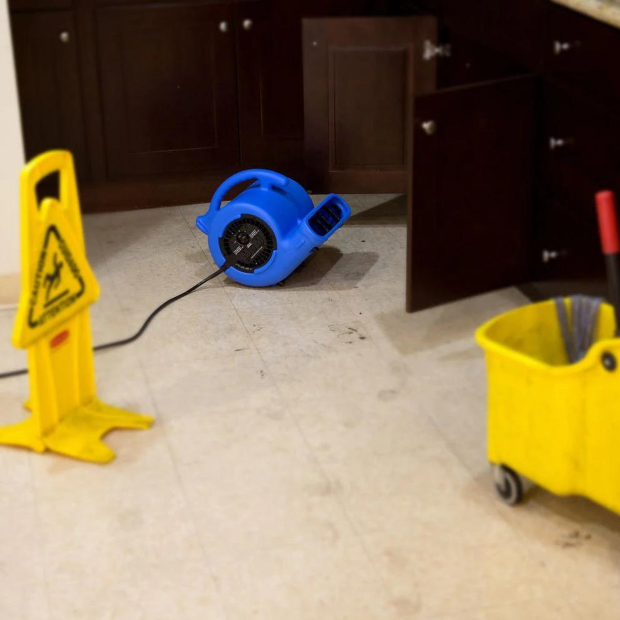 B-Air VP-25 ¼ HP Motor de aire comercial y ventilador soplador