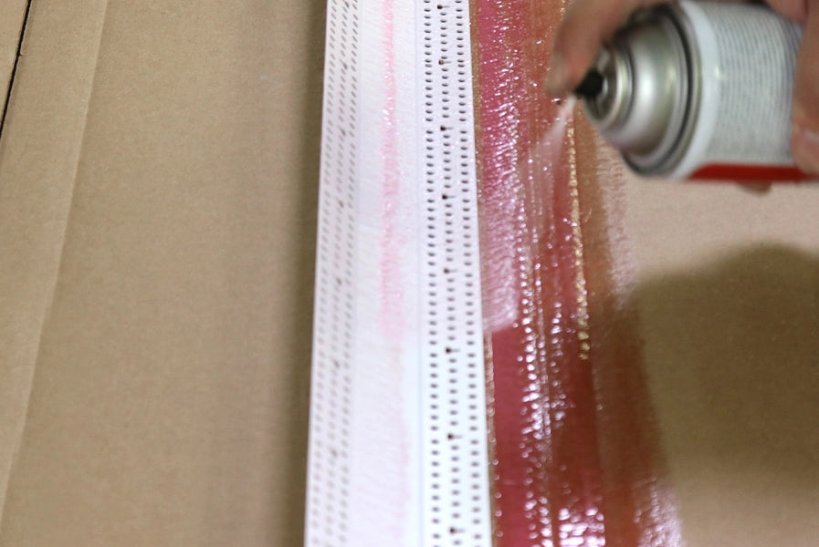 Cordón biselado grande Trim-Tex abierto