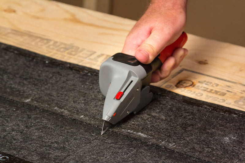 Hache à cloison sèche ruban à mesurer et outil de coupe