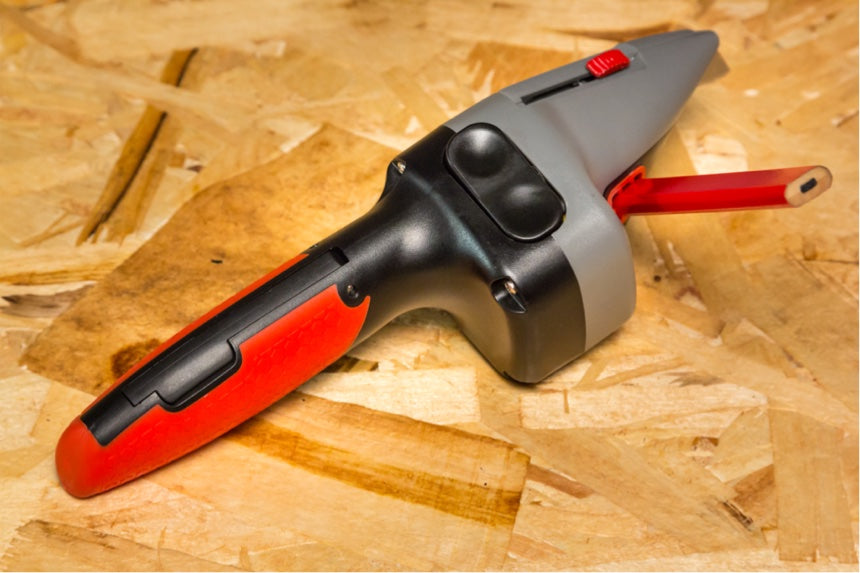 Hache à cloison sèche ruban à mesurer et outil de coupe