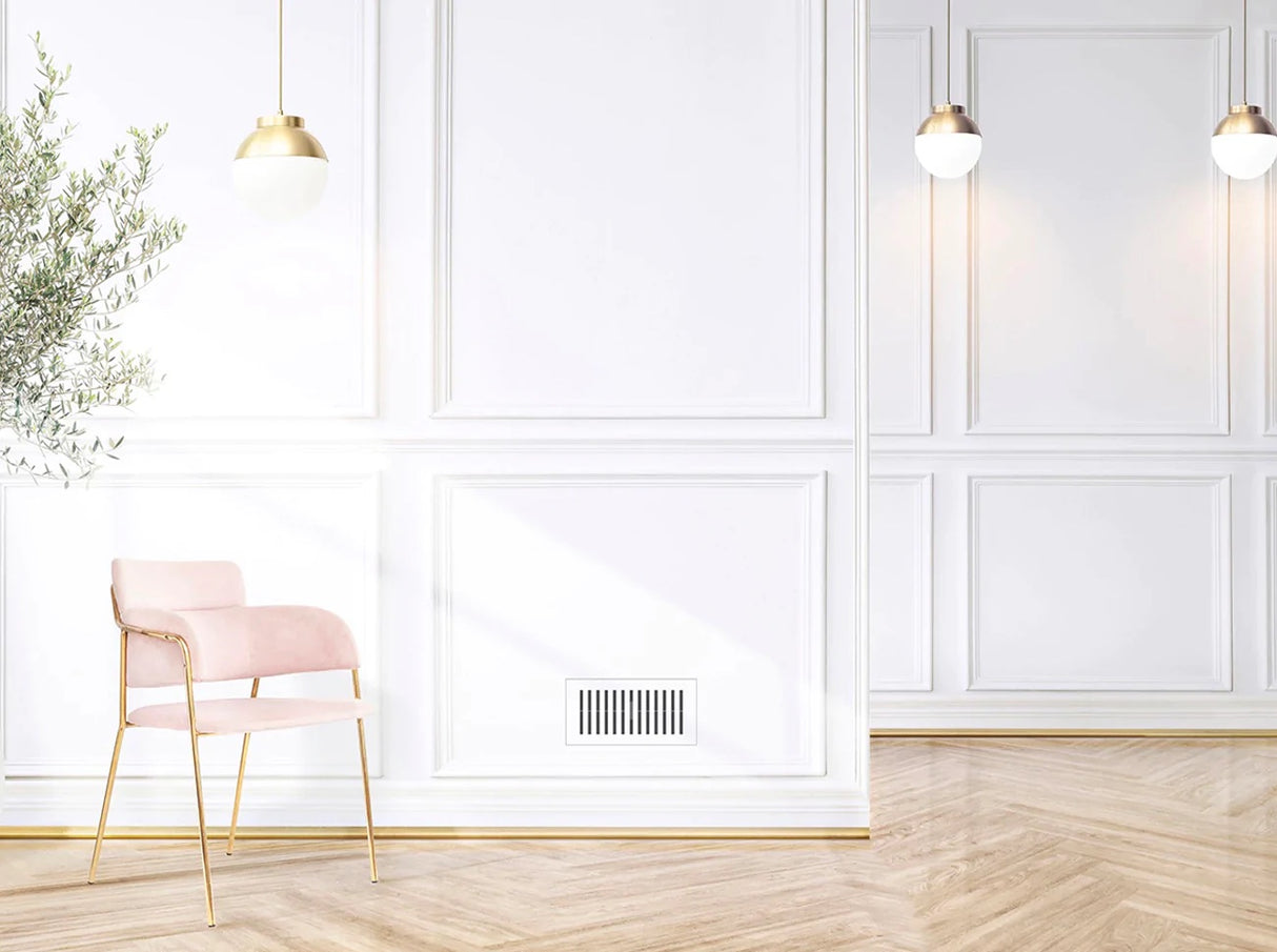 Envisivent Removable Magnetic Mud-In Flush Mounted Wall/Ceiling Air Supply Vent