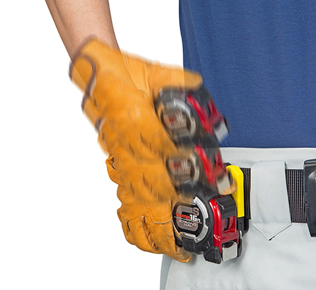 Tajima GS-Lock Ruban à mesurer avec support de ceinture de sécurité