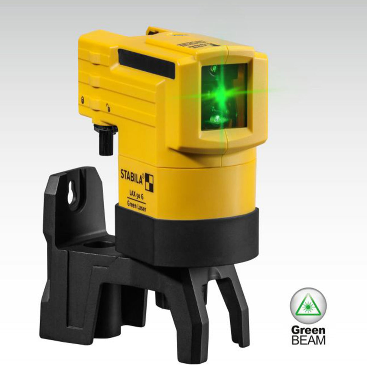 Stabila LAX50G Cross Line Green Laser with Pole Included