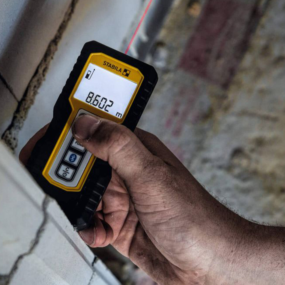 Stabila LD250BT Bluetooth Laser Distance Measurer