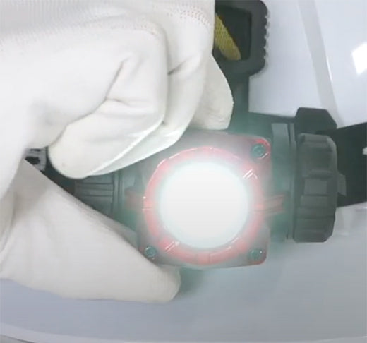 Tajima Grati-Lite M Series Headlamp 500 Lumen LED Wide Angle Beam Self Contained Battery