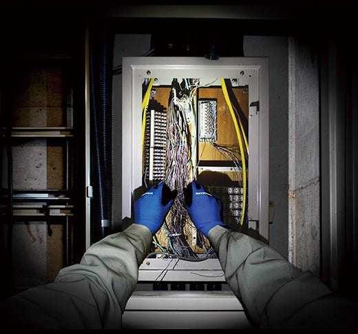 Tajima Grati-Lite M Series Headlamp 500 Lumen LED Wide Angle Beam Self Contained Battery