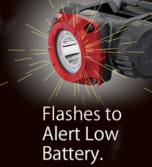 Tajima Grati-Lite M Series Headlamp 500 Lumen LED Wide Angle Beam Self Contained Battery