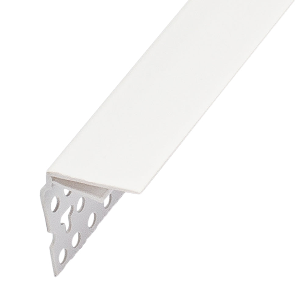 Reborde de barro en techo Trim-Tex