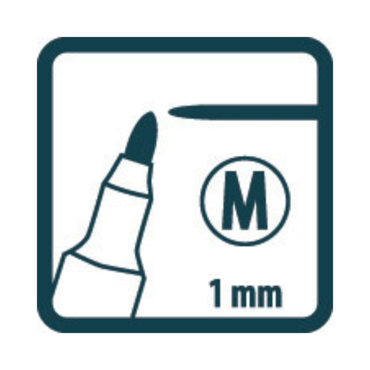 Pica Stylo Permanent 'M' Noir