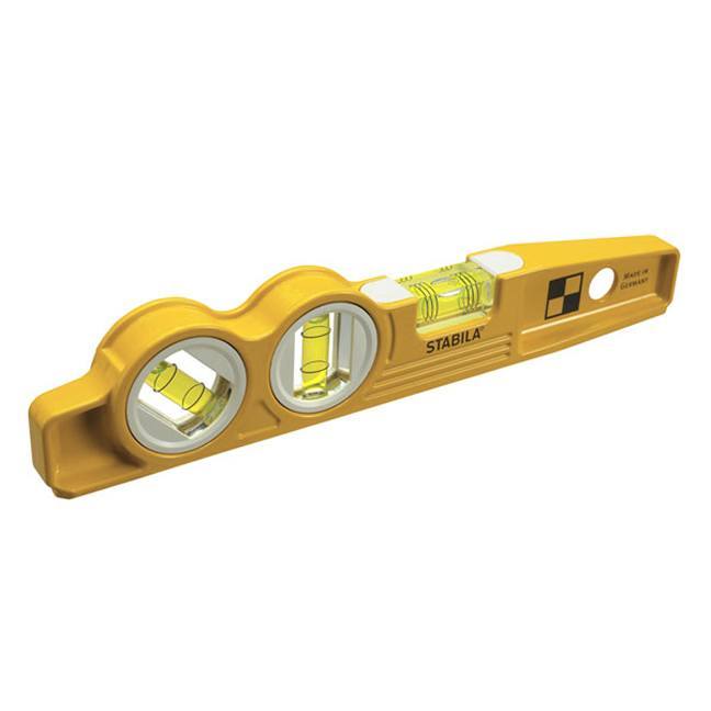 Stabila Type 81SMW45 Die Cast Three Vial Torpedo Level