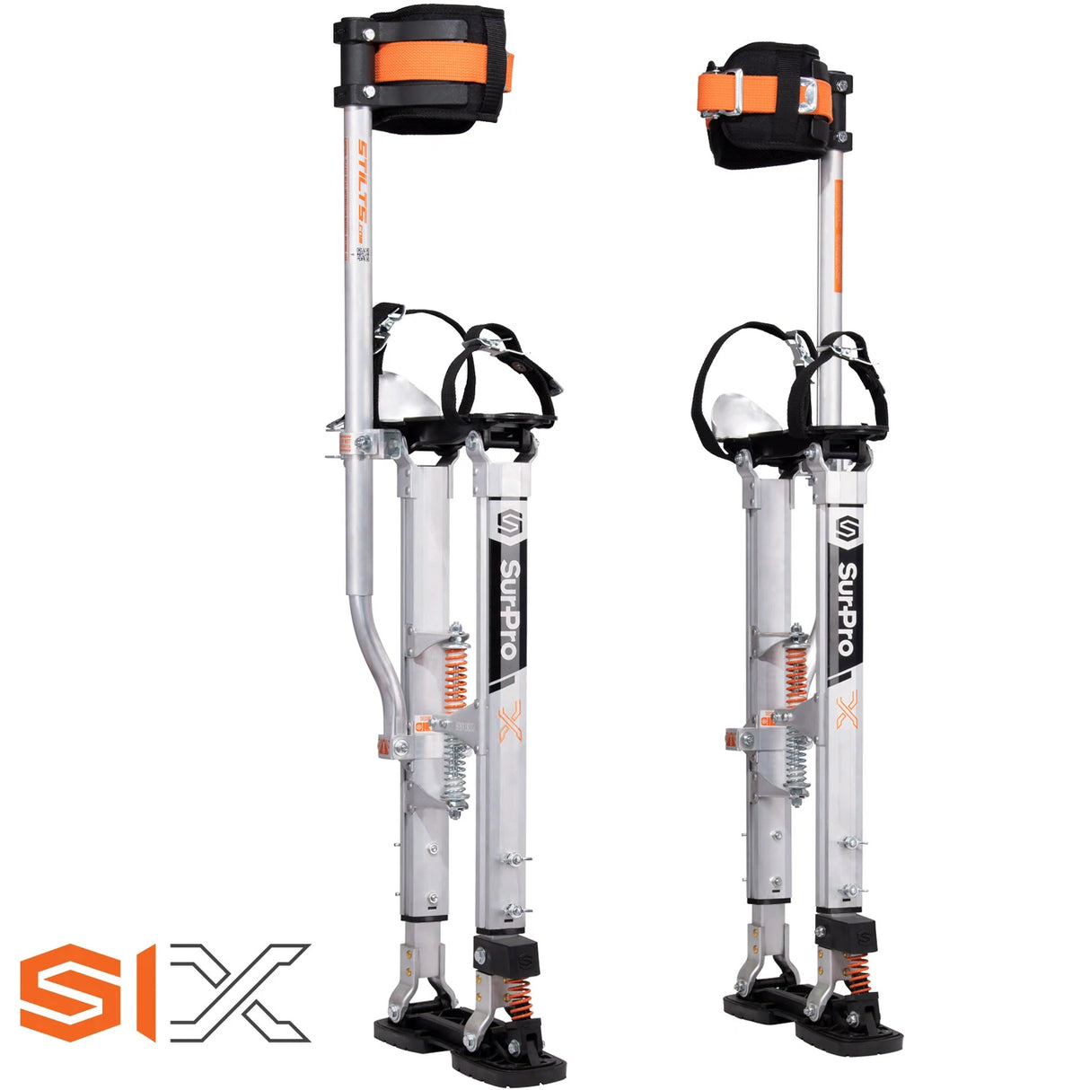 SurPro S1X Single Sided Aluminum Drywall Stilts