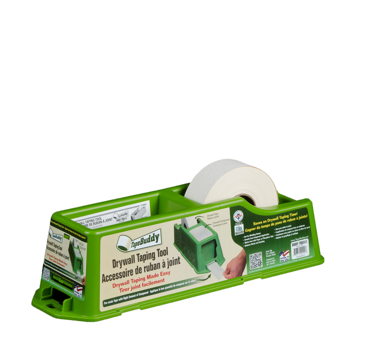 Buddy Tools TapeBuddy - Outil de pose de ruban adhésif pour cloisons sèches